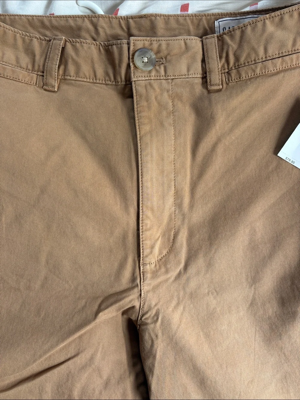 Gap High Rise Stride Ankle Pant NWT Tan Size 10